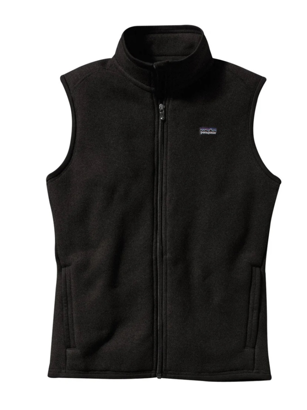 Patagonia Women’s Better Sweater Vest, Full Zip in Black
